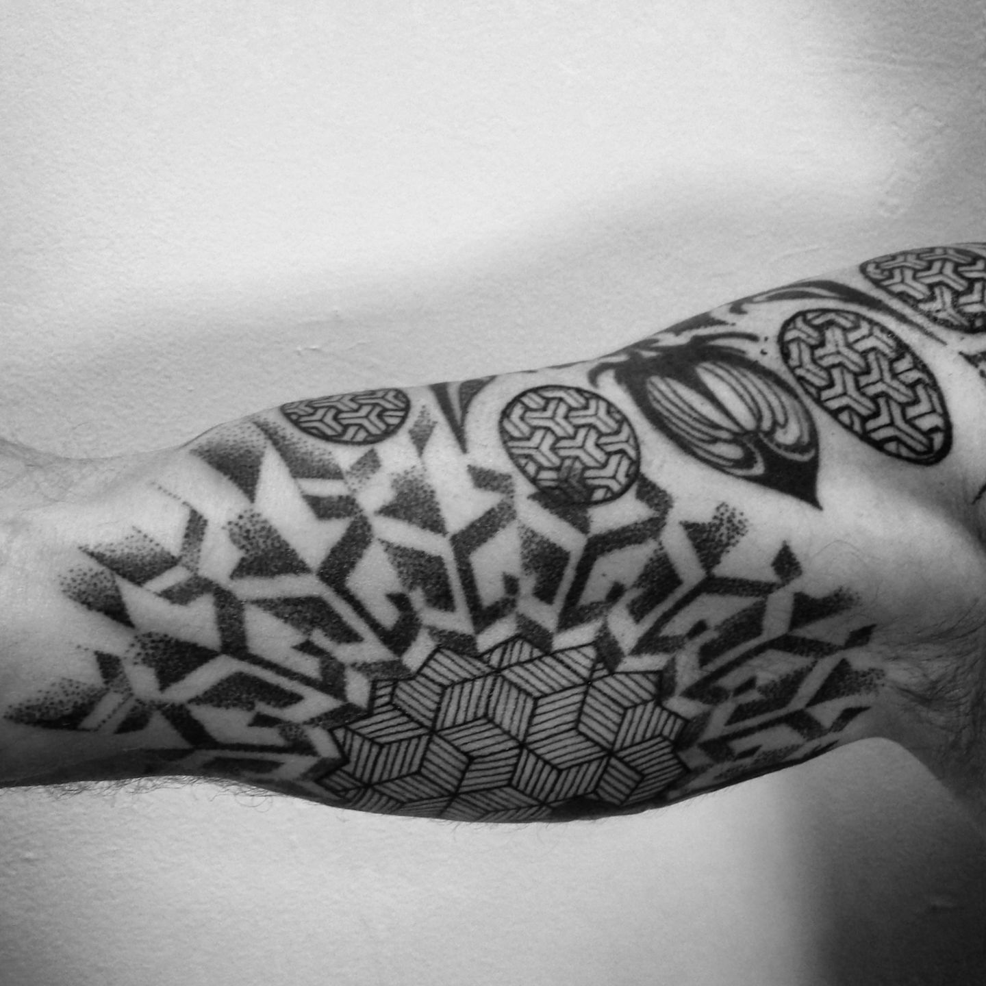 Exploding Planet Half Sleeve by Adam Sky, Morningstar Tattoo Parlor,  Belmont, Bay Area, California : r/tattoos