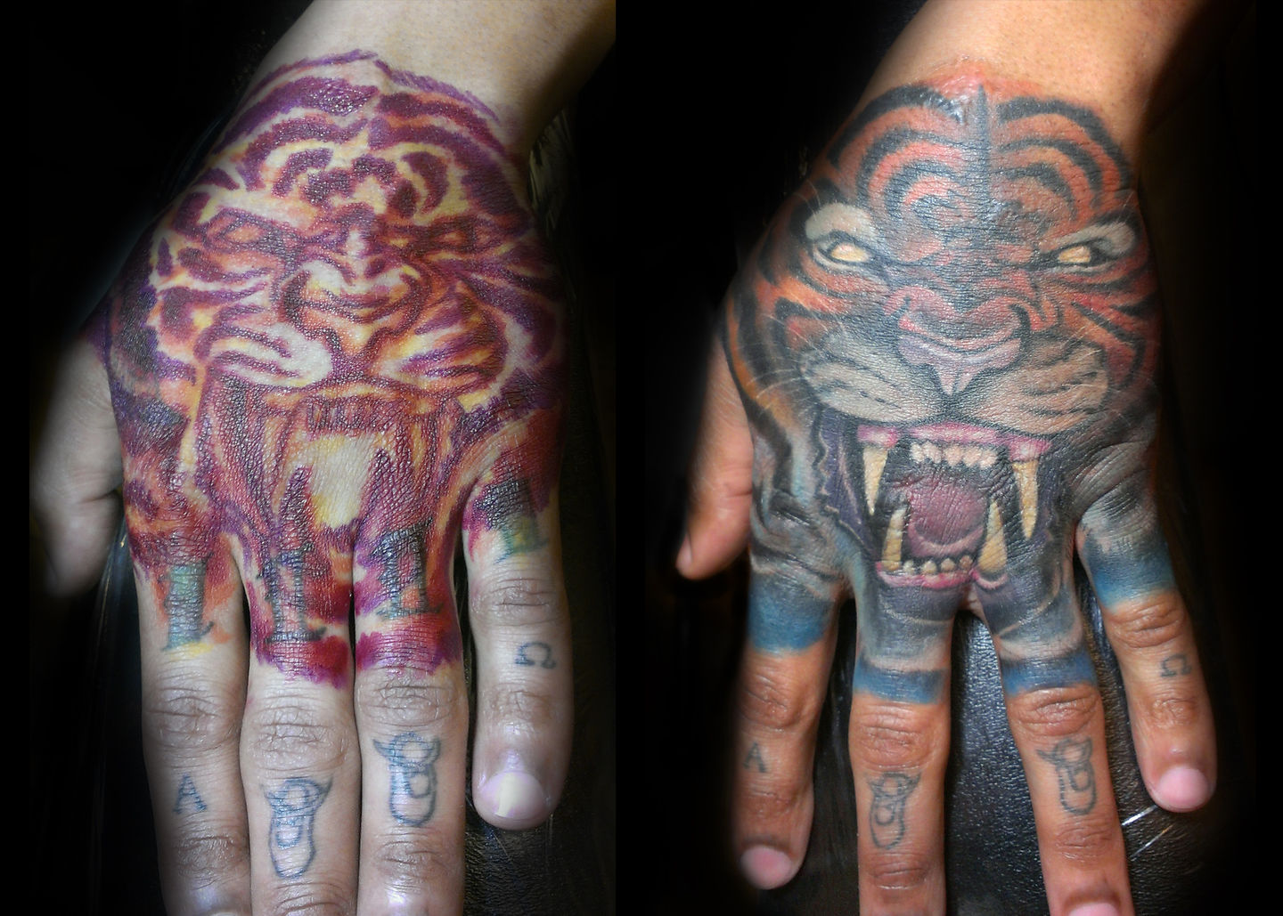 Ideas for a cover up to cover my full left hand except along my thumb where  no half measures is Looking for pretty much any ideas Tired of looking  at my knuckle