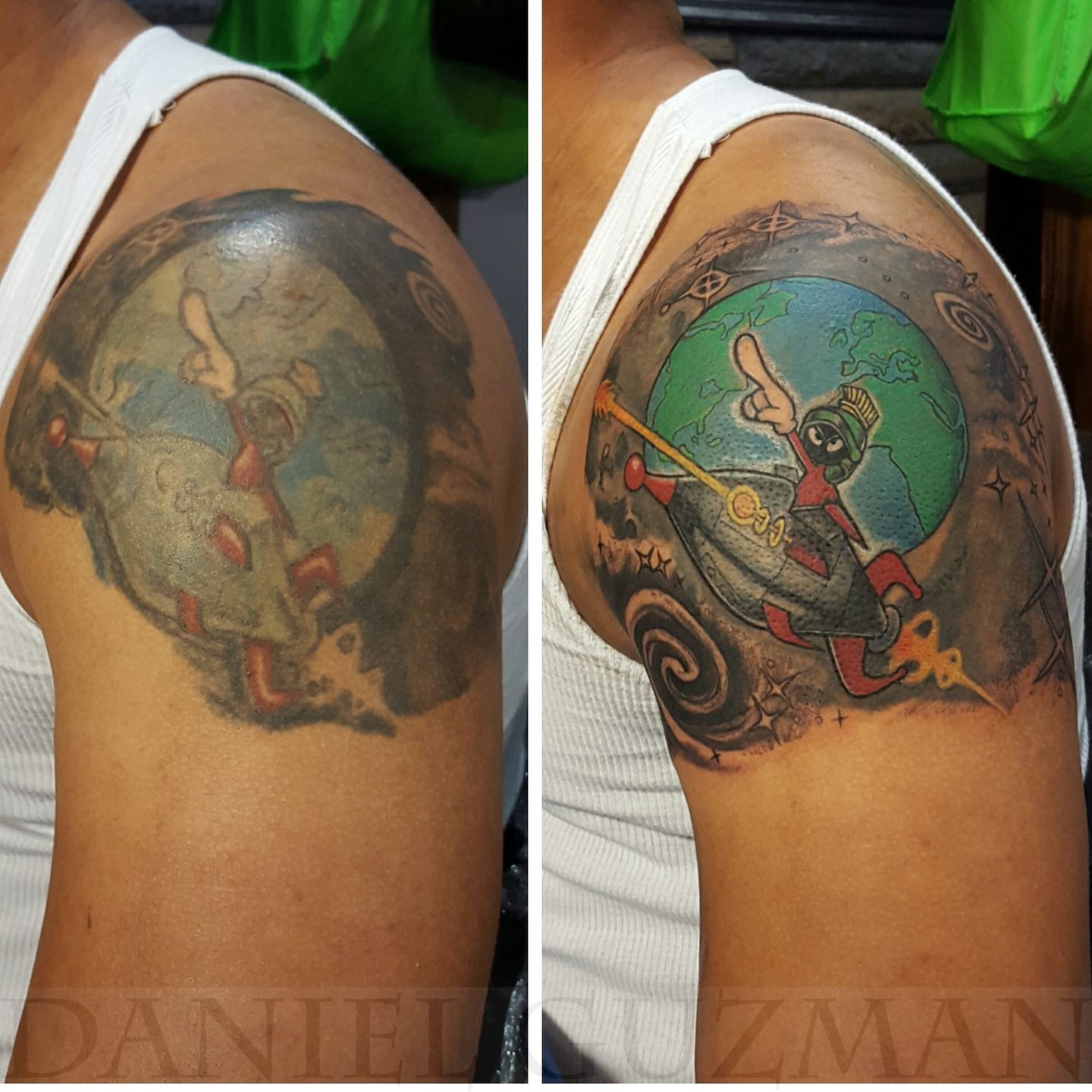 Vants Tattoo Studio  Marvin The Martian Tattoo marvinthemartian  tattooartist  Facebook