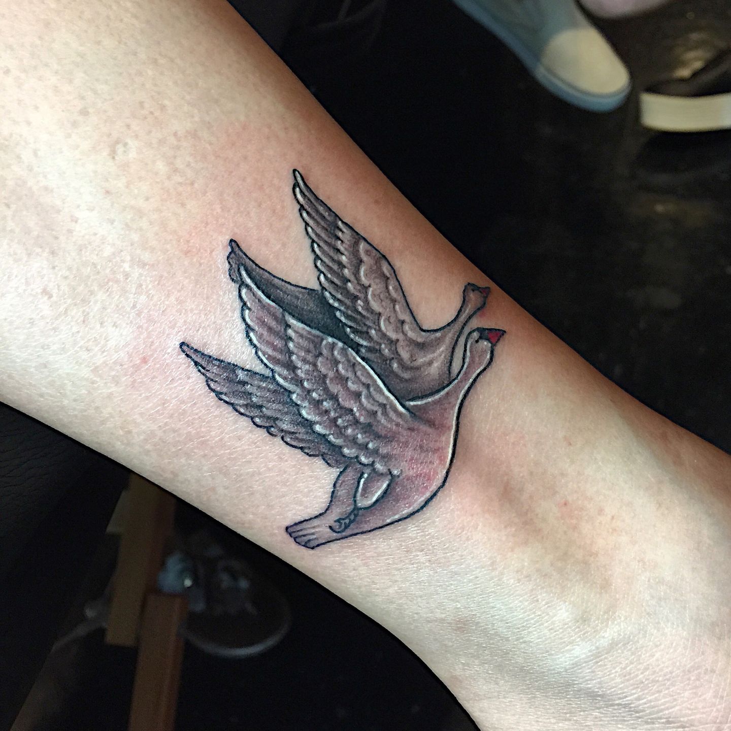 Beautiful Dove Tattoos | Dove tattoos, Girl neck tattoos, Dove tattoo