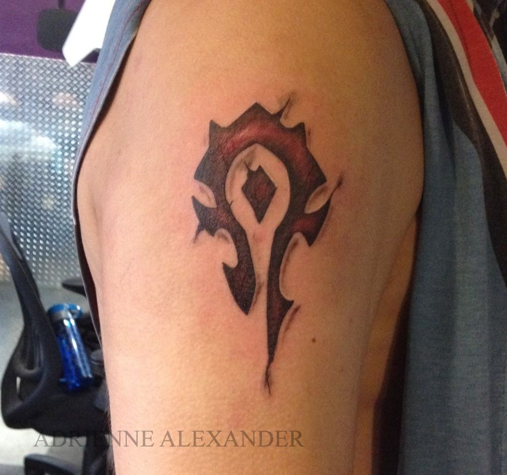 Jez on Twitter First video game tattoo ForTheHorde Warcraft  httpstcoMpzDPZdWJY  Twitter