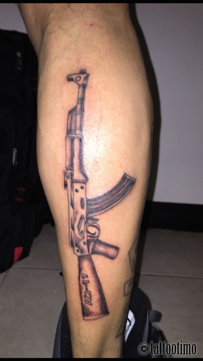 ak 47' in Neo Traditional Tattoos • Search in +1.3M Tattoos Now • Tattoodo