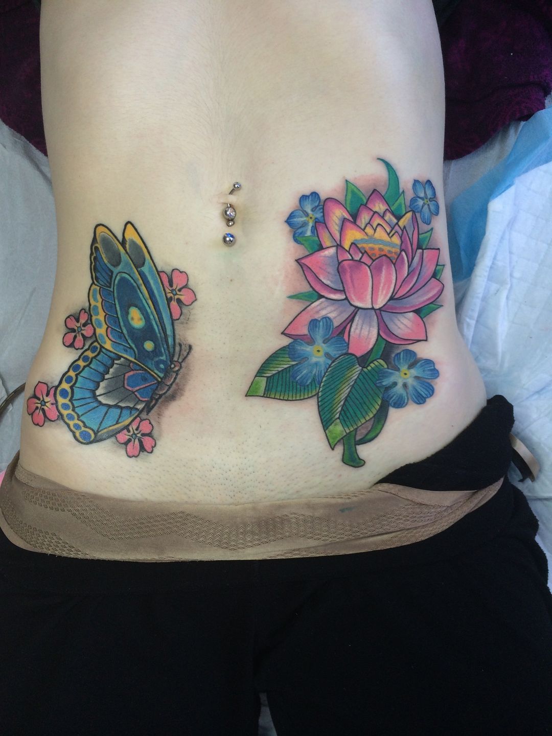 Latest Butterfly cover up Tattoos | Find Butterfly cover up Tattoos