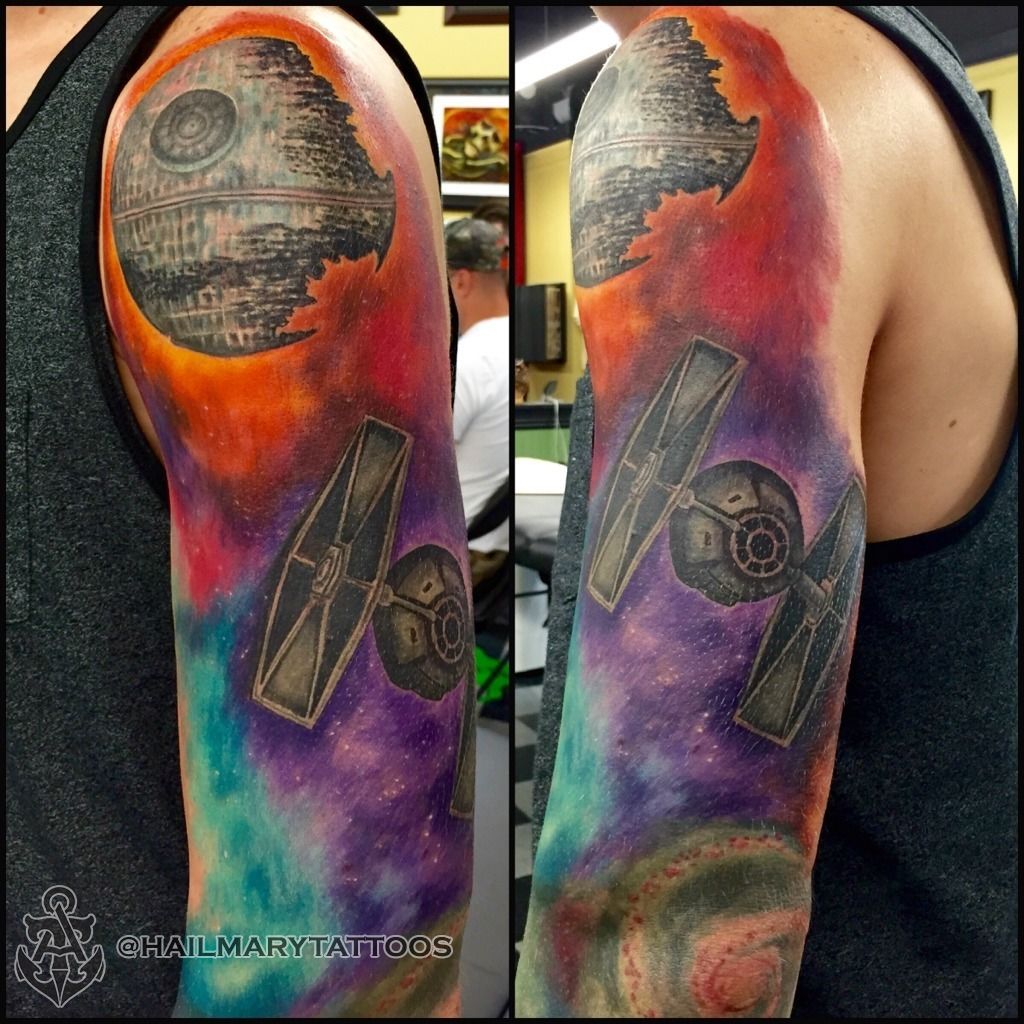101 Best Death Star Tattoo Ideas Youll Have To See To Believe  Outsons