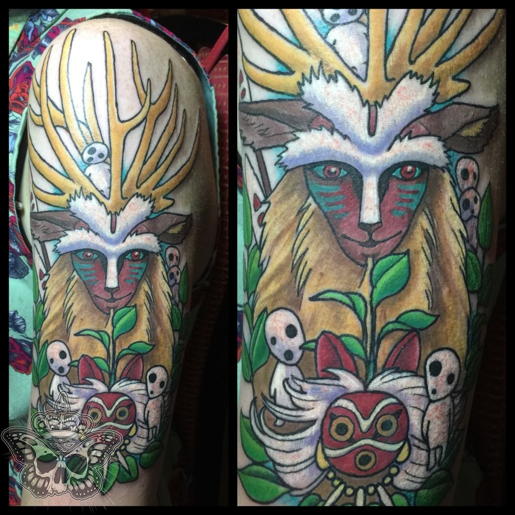 Spirit of the forest by Micle Andersson TattooNOW