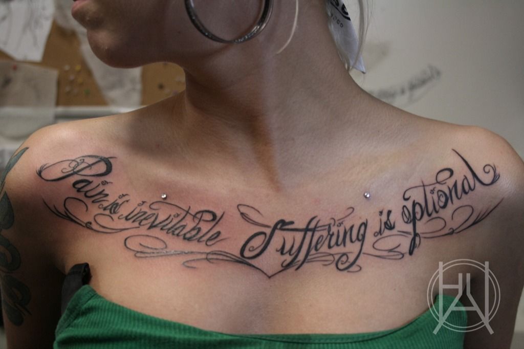 Chronic Pain Tattoo Ideas  Women With Chronic Illness Tattoos