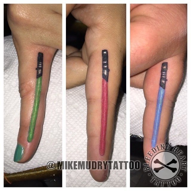 The Lightsaber Tattoo Strikes Back  Ugliest Tattoos  funny tattoos  bad  tattoos  horrible tattoos  tattoo fail