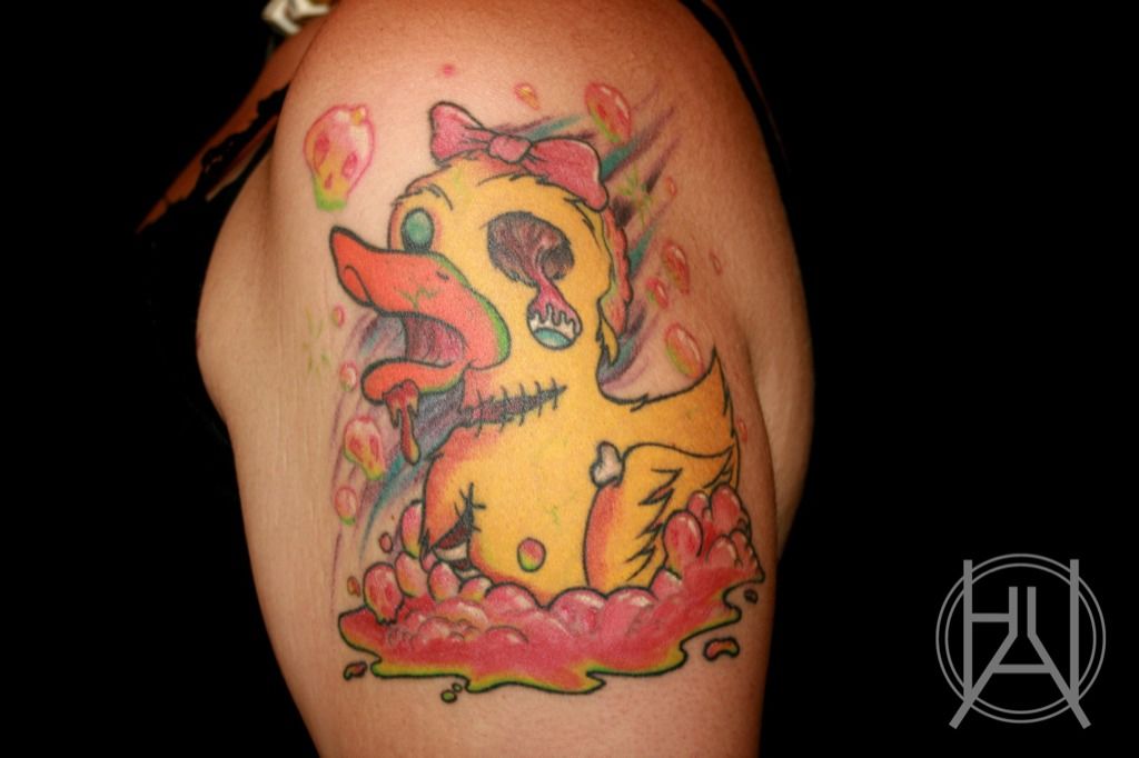 20 Unconventional Rubber Duck Tattoos  Tattoodo