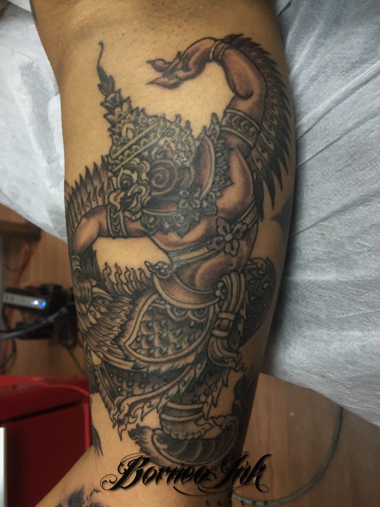 Funky Buddha Tattoo: Thamel, Kathmandu: Garuda