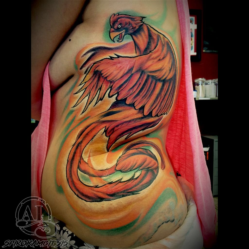 Phoenix tattoo by Bekker Konstantin | Post 22975