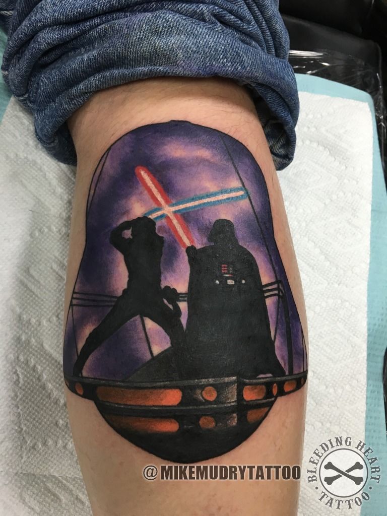 Luke Skywalker by Jason Mims  Tattoos