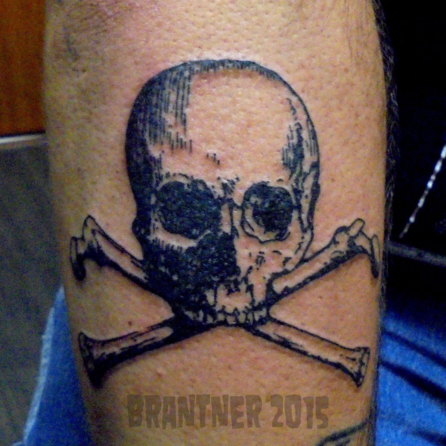 Buy Skull and Crossbones Temporary Tattoo Precut Online in India  Etsy
