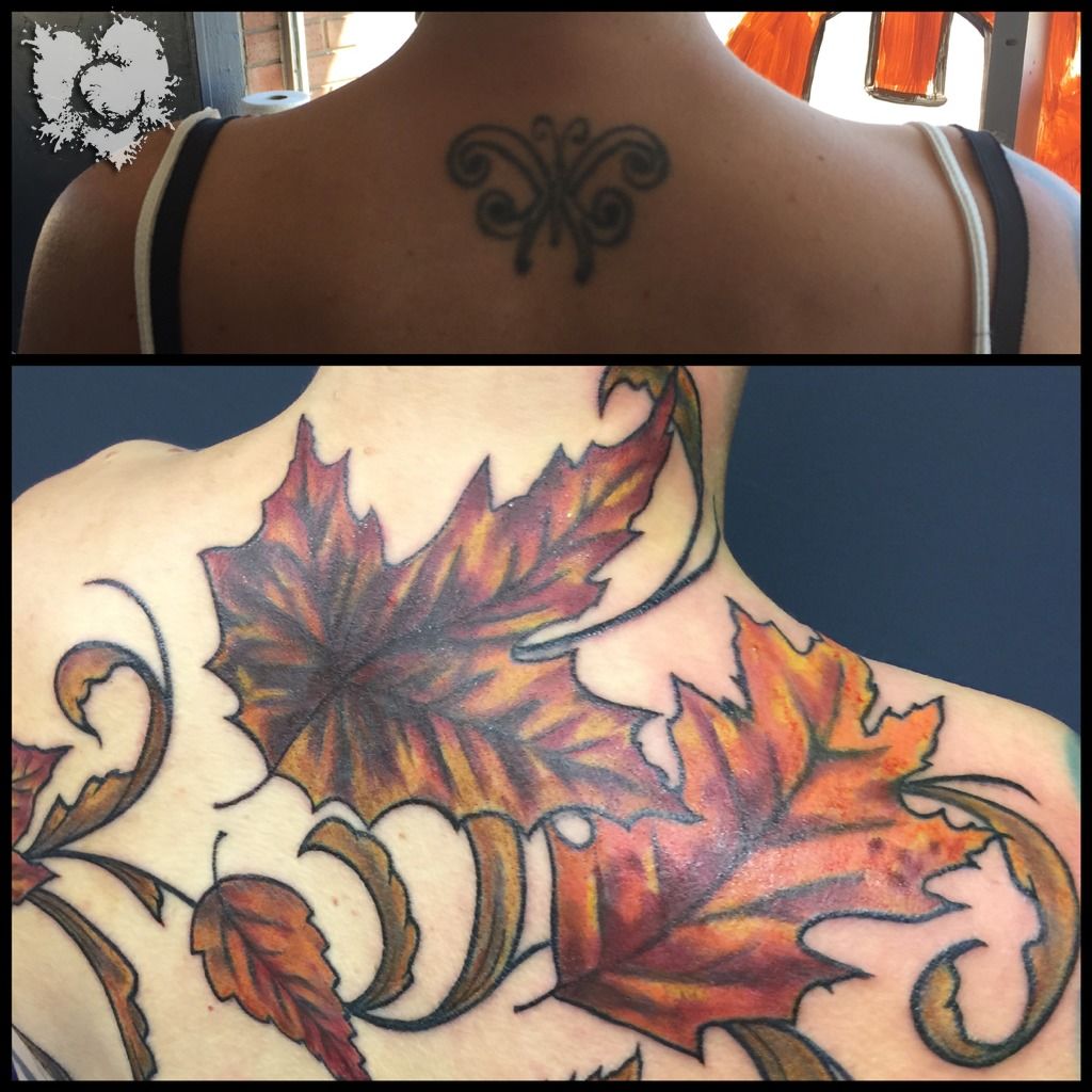 Minimalist Autumn Tattoo