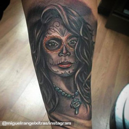 woman sugar skull tattooTikTok Search