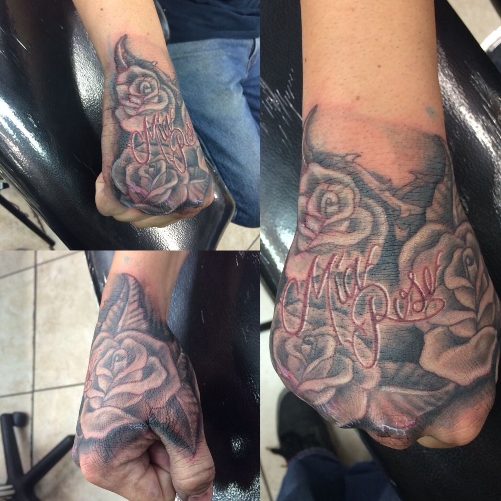 tattoorusty:hand-tattoo-hand-rose-tattoo-rose-roses-name ...