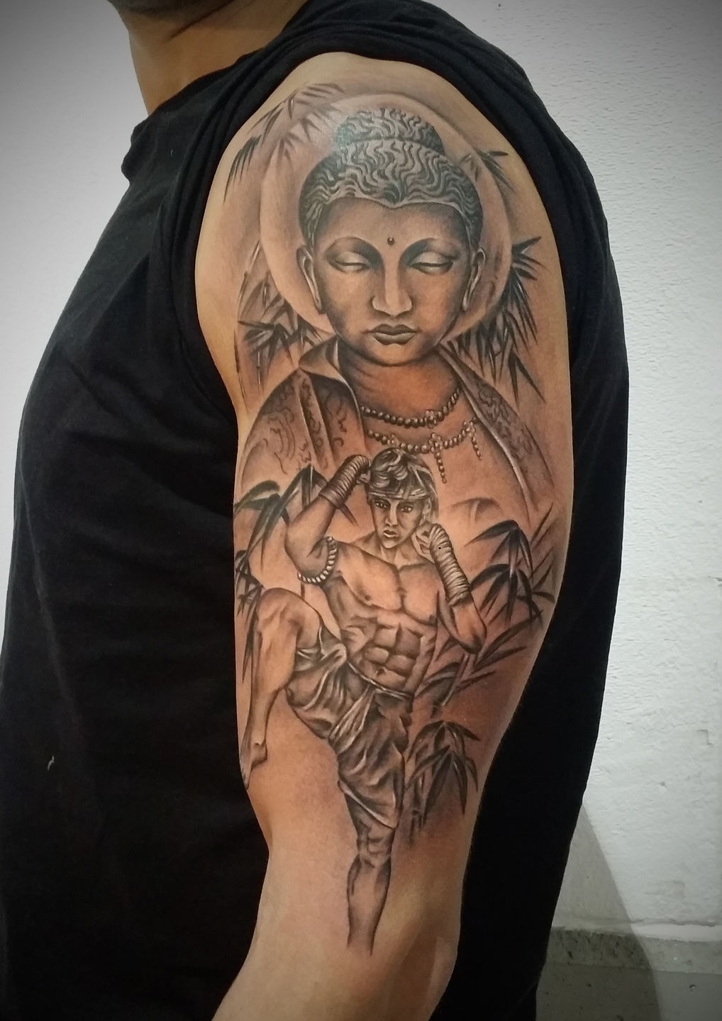 Premium Vector  Muay thai sacred symbol tattoo