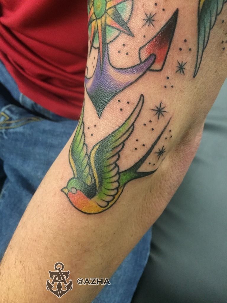 Tattoo symbolism: Swallows