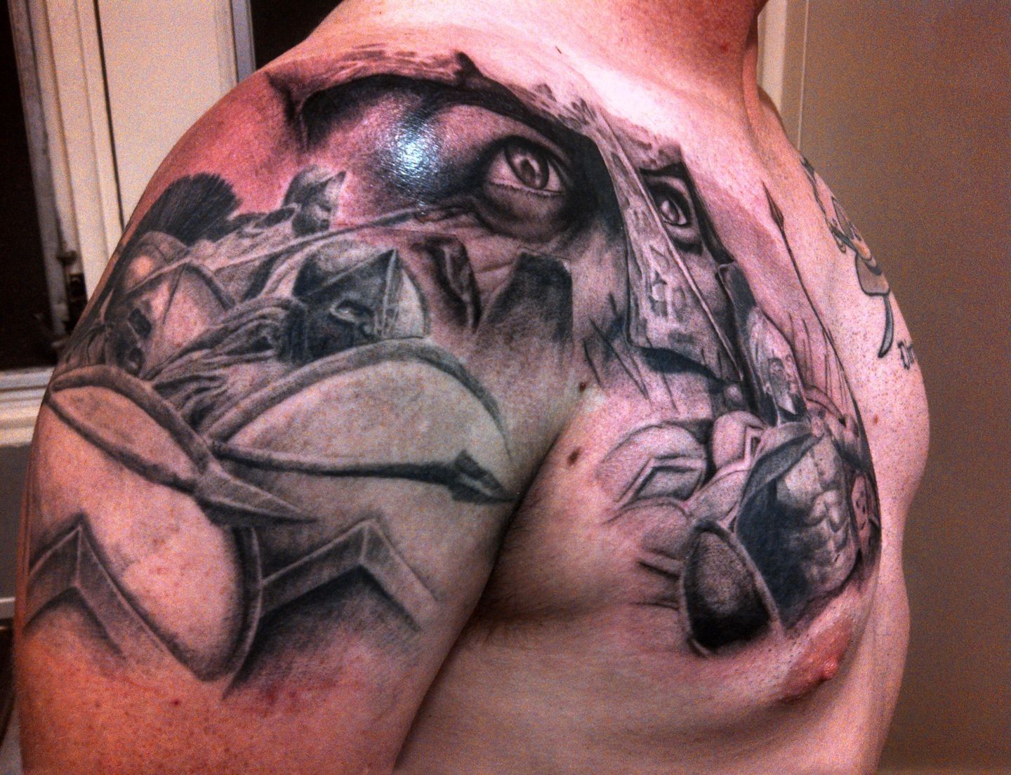 Leonidas tattoo by Kafka Tattoo | Photo 26078