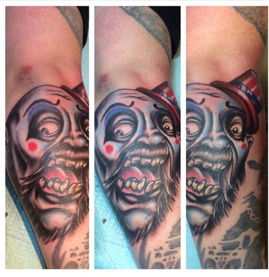 Otis Tattoo From House of 1000 Corpses by Stevie Monie TattooNOW