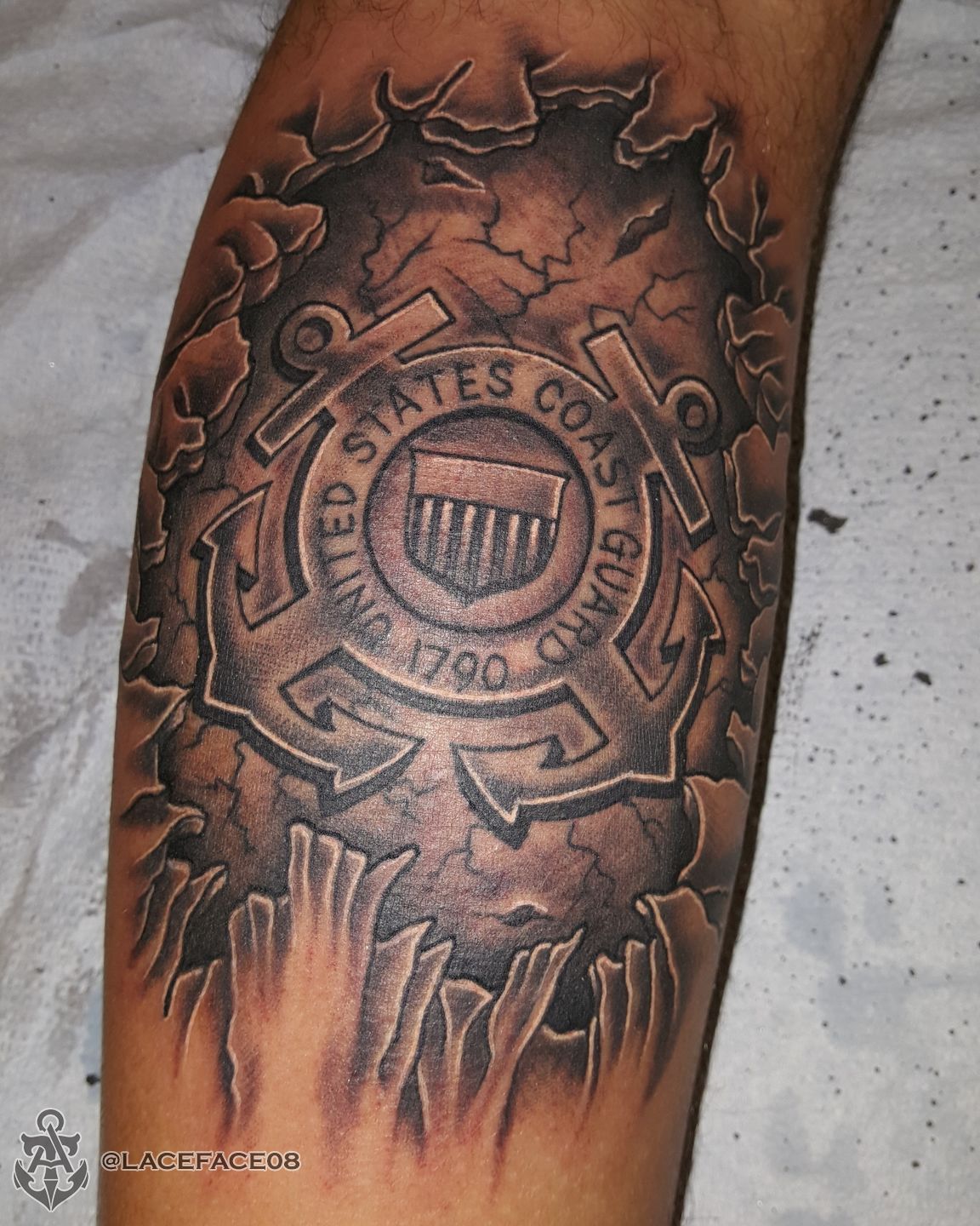 US Coast Guard eases tattoo restrictions to draw new recruits  FOX8 WGHP