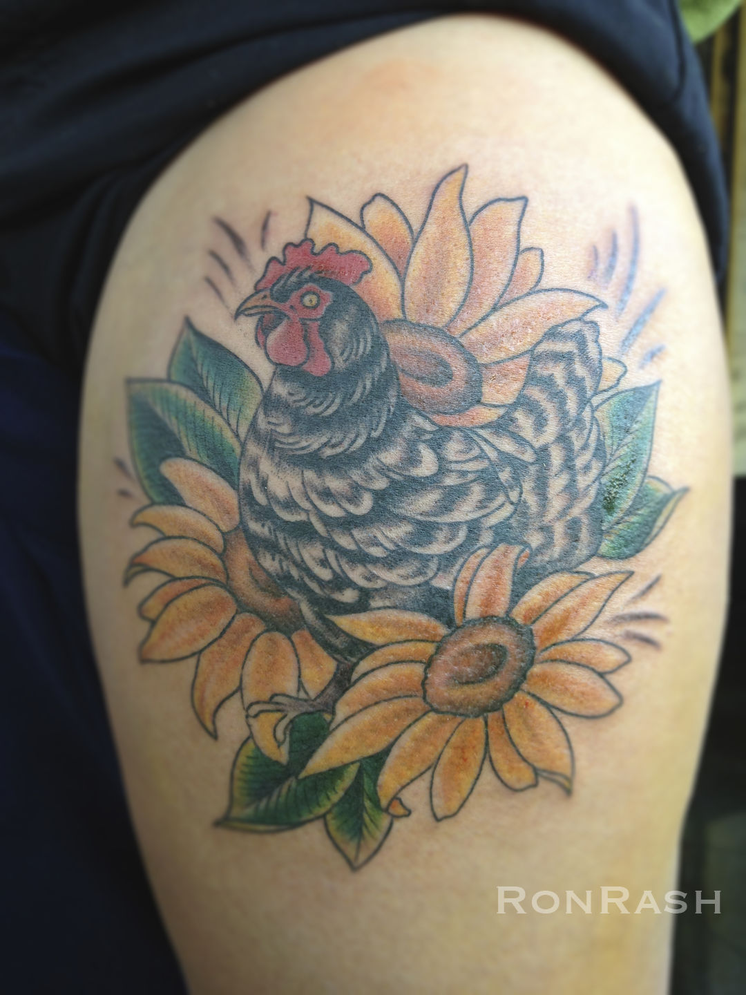 Sunflowerrooster