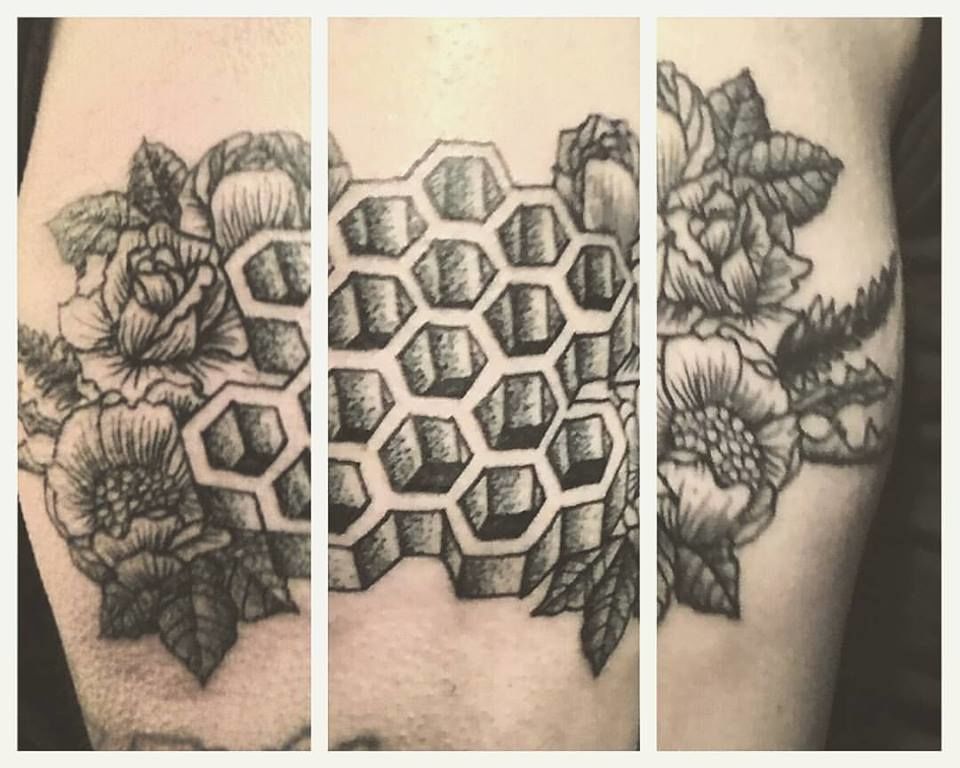 Honeycomb Tattoo Photos and Images | Shutterstock