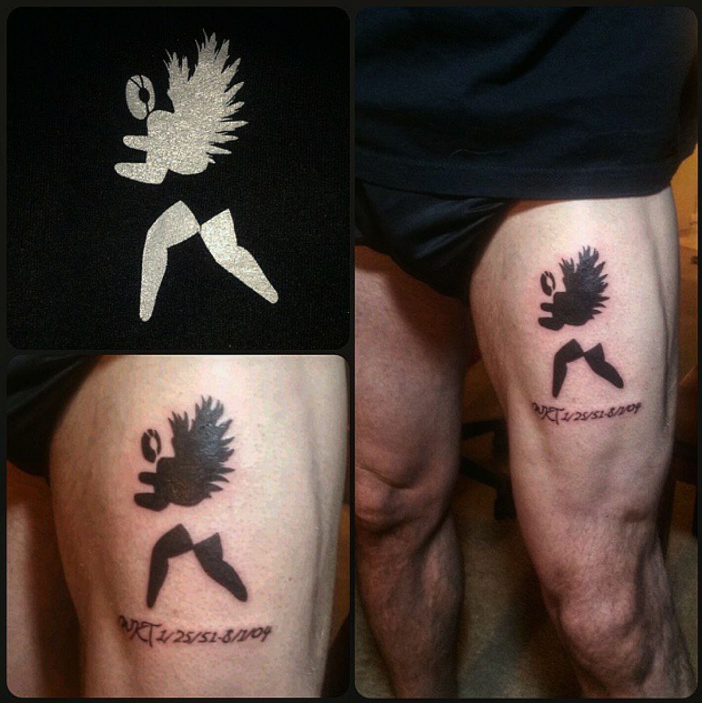 Wrestling over a tattoo - Chiever