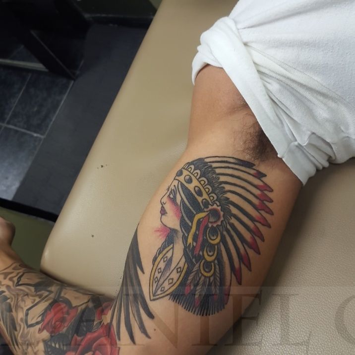 danielguzmantattoos:traditional-tattoo-traditional-tattoo-american-indian- native-american