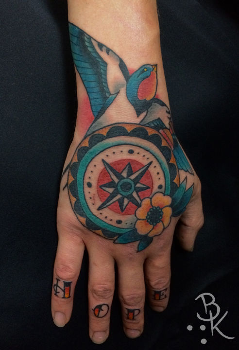 Image result for compass hand tattoo  Tatoeage ideeën Tatoeage