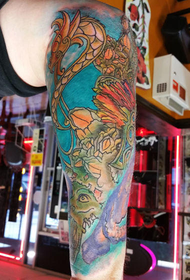 Awesome Ocean Tattoo Sleeve Designs For Men | Ocean sleeve tattoos, Sleeve  tattoos, Best sleeve tattoos