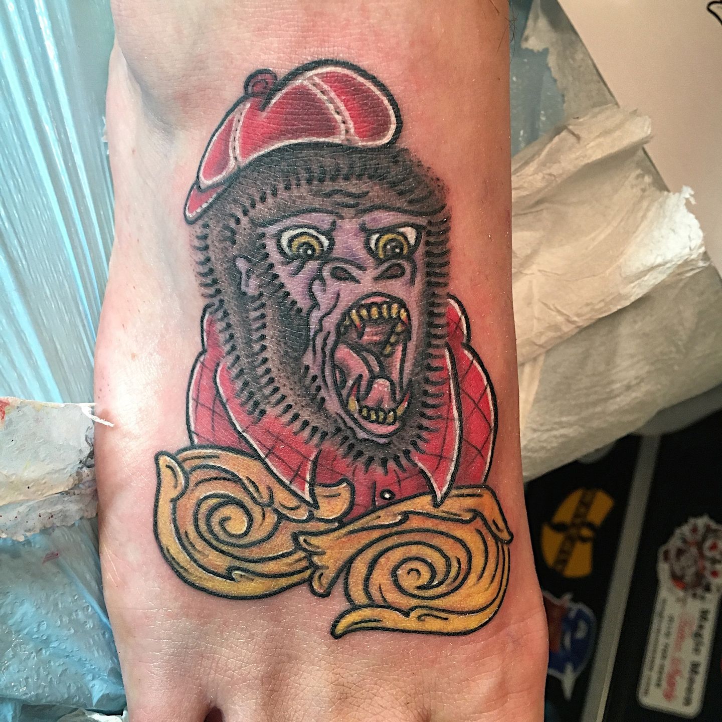 MAMUNTER  One angry gorilla for Brandon Thanks for hanging