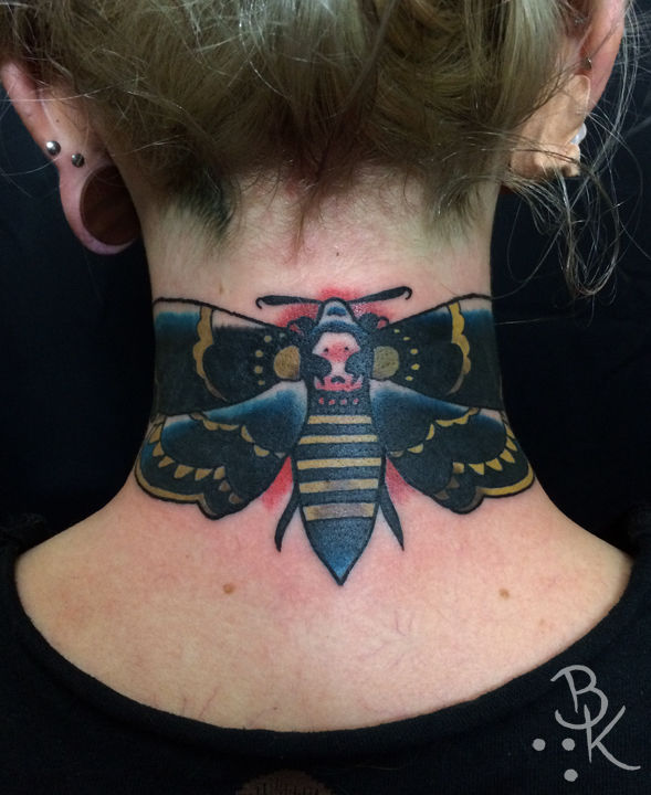 Interesting Dead Head Moth Tattoo Meanings  TattoosWin
