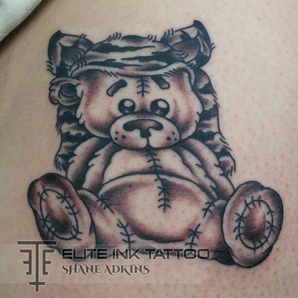 Teddy Bear Tattoos  Tattoo Designs Tattoo Pictures  Page 4