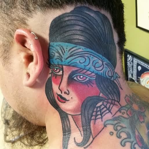 autumn woman by Fernando Bisceglia: TattooNOW