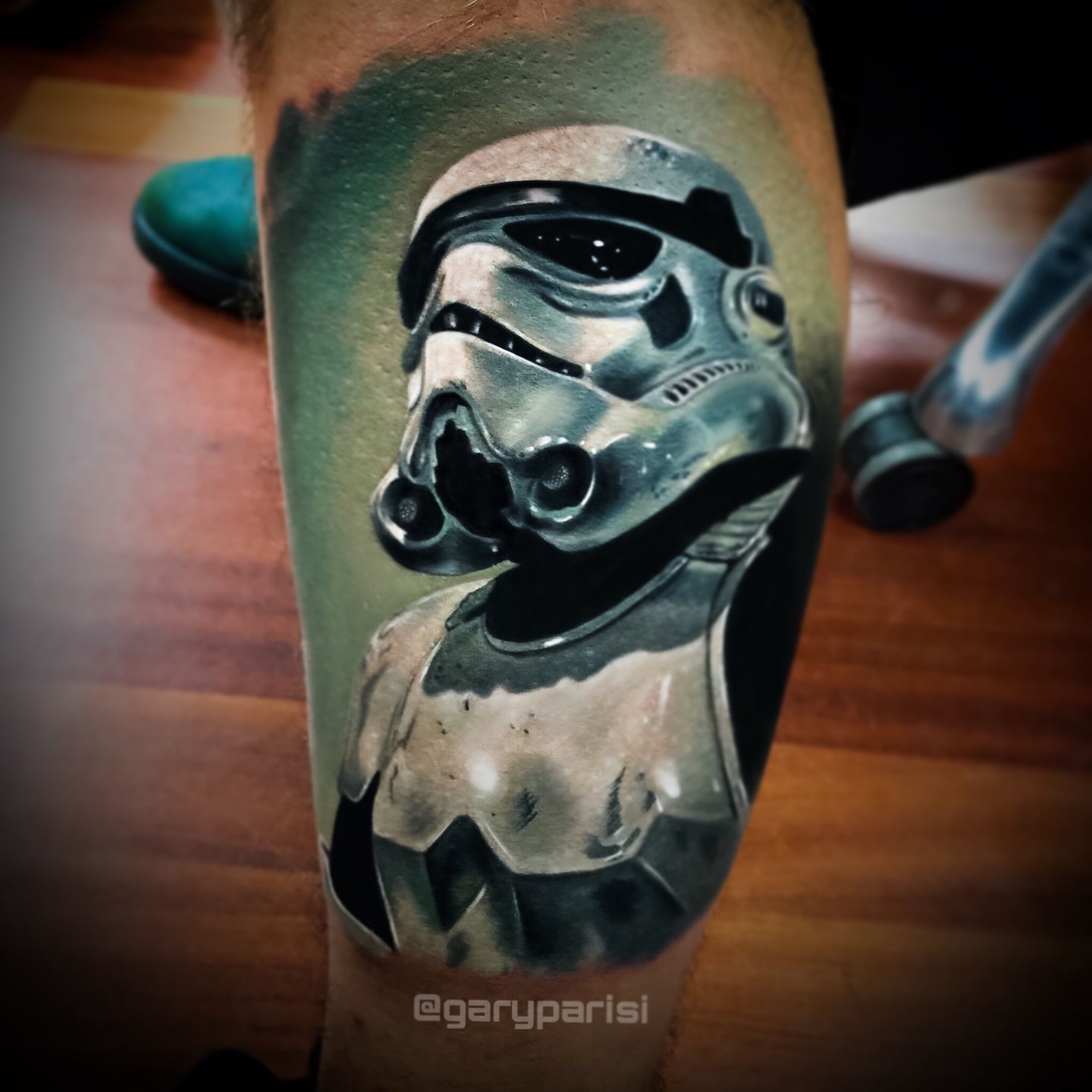 Got a First Order Stormtrooper tattoo yesterday Stoked with how it came  out  9GAG