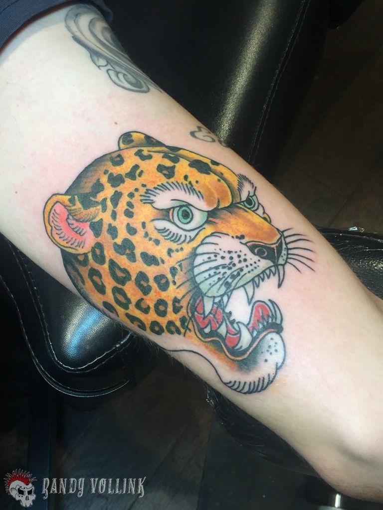 Traditional Jaguar by Leif Hansen TattooNOW