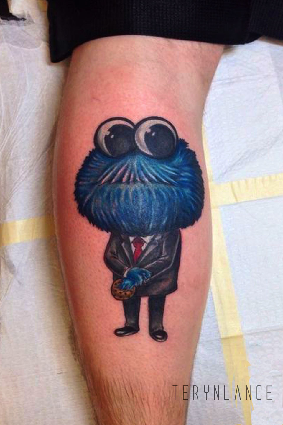 The Tattoo Society - Cookie monster!!!! By @galeatattoo | Facebook