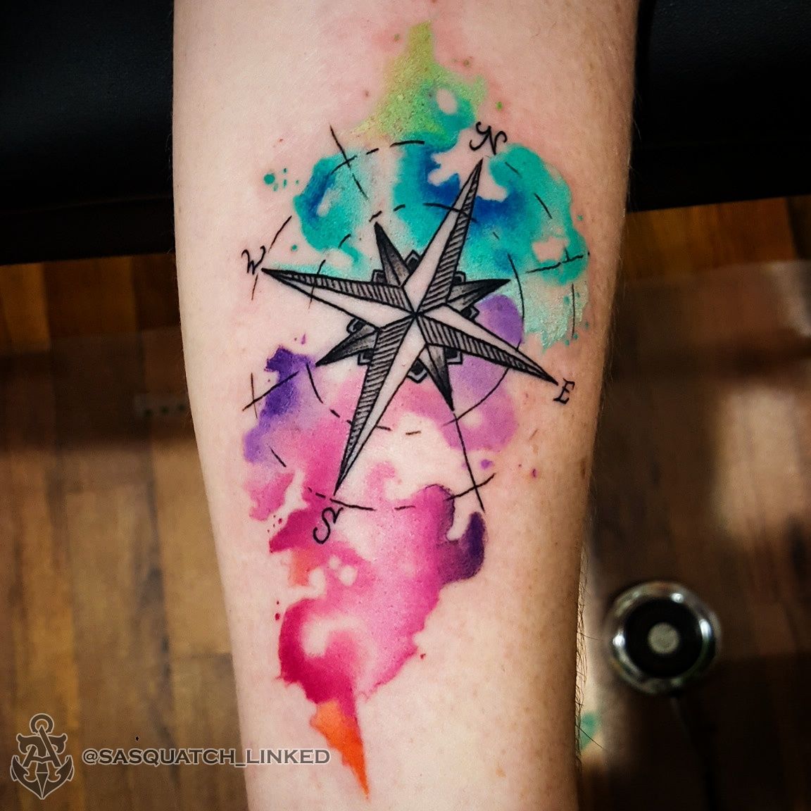 ZEN tattoo Zagreb on Twitter Watercolour compass tattoo by Blaze  watercolor tattoo compass zentattoo zagreb ink httpstcoUD9u8SDuih  httpstcox6T9mFNKBt  Twitter