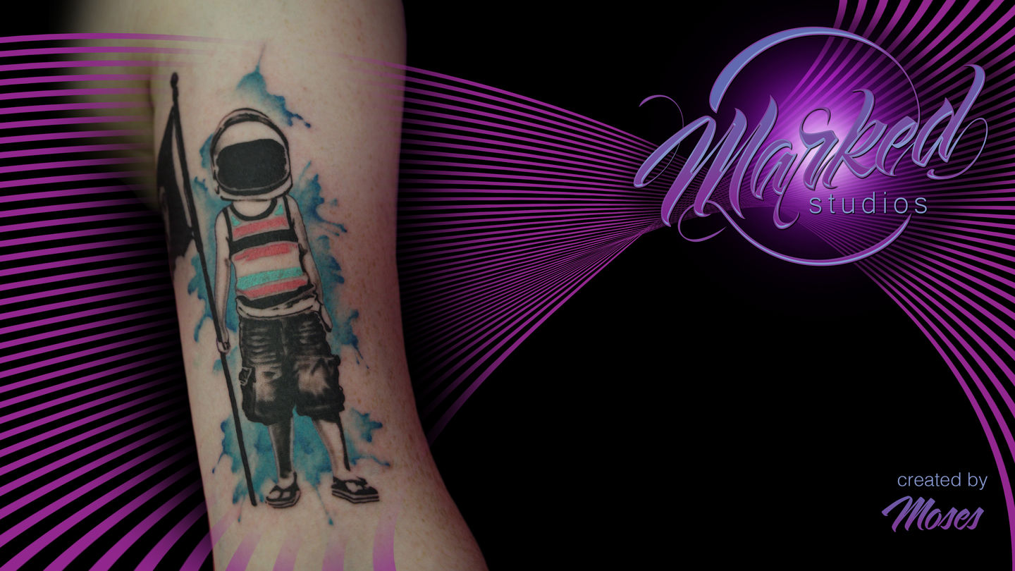 astros tattoo space man｜TikTok Search