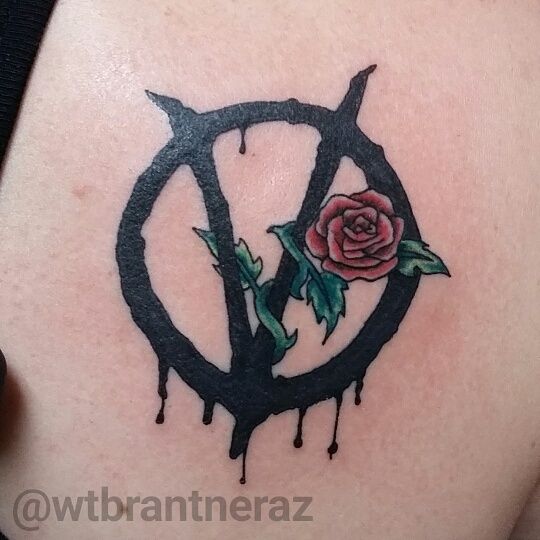 Latest V for vendetta Tattoos | Find V for vendetta Tattoos