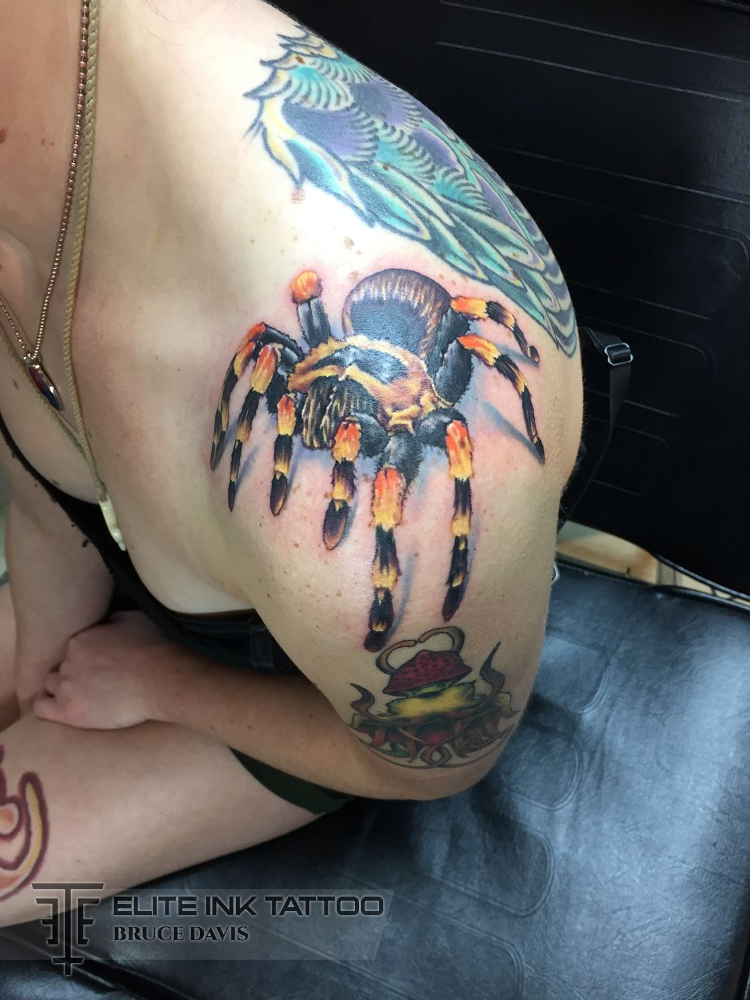 Dark Moon Tattoo Iceland - This tarantula was born at the studio today. # tattoo #tattoos #blackandgreytattoo #tattoolove #spidertattoo  #icelandtattoo #animaltattoo #akranes #darkmoontattooiceland | Facebook