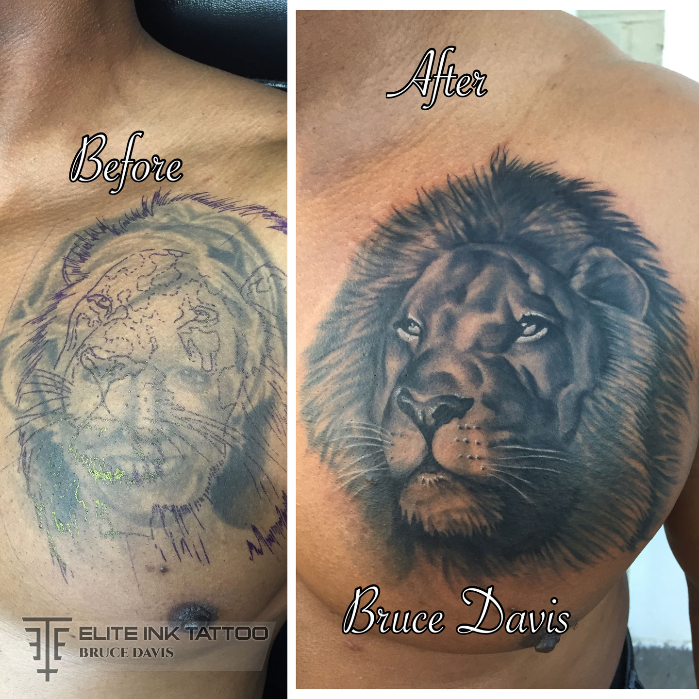Lion cover up done by Lea Kim in Mental Tattoo It was my first session in  Korea as well  rtattoos