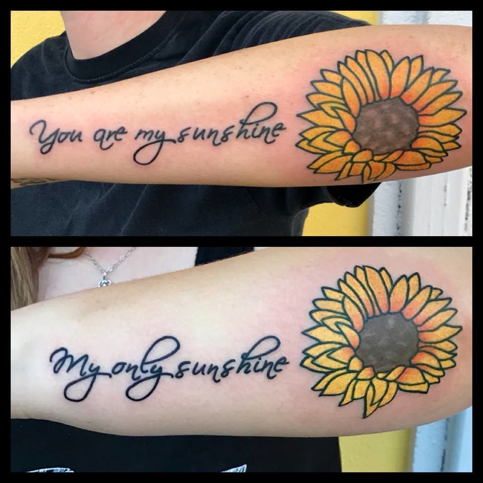 you are my sunshine  free tattoo lettering scetch