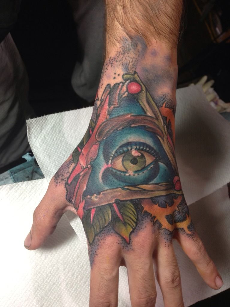 All seeing eye tattoo by Jonas Ribeiro  Tattoogridnet