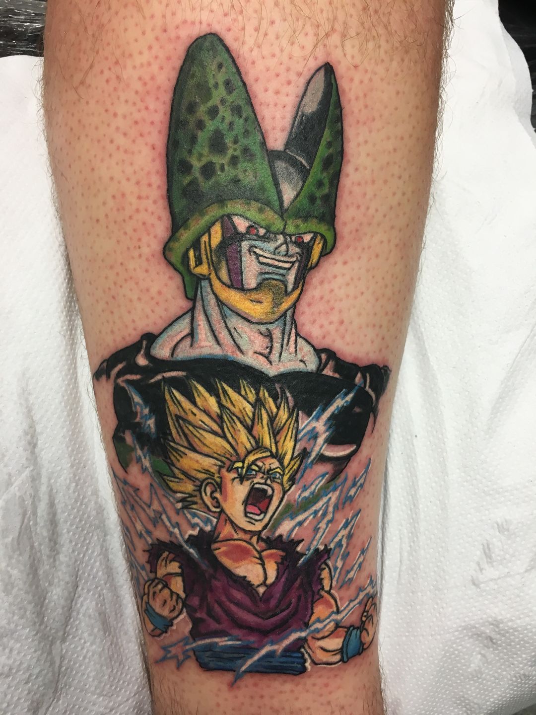 mcox972:cell-vs-gohan-nerd-geeky-dragonball-dbz-cell-gohan ...