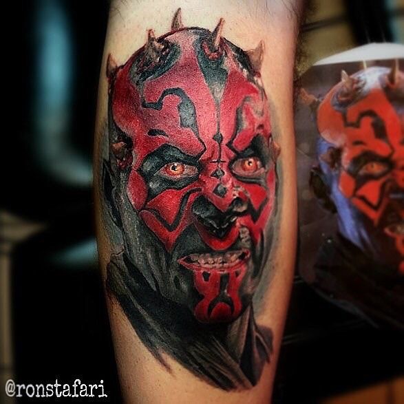 15 Darth Maul Tattoos For All You Sith Lords  Tattoodo