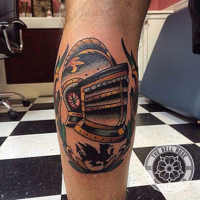 Frank_fontanez-knight-helmet-the-bell-rose-tattoo-and-piercing-mobile-alabama