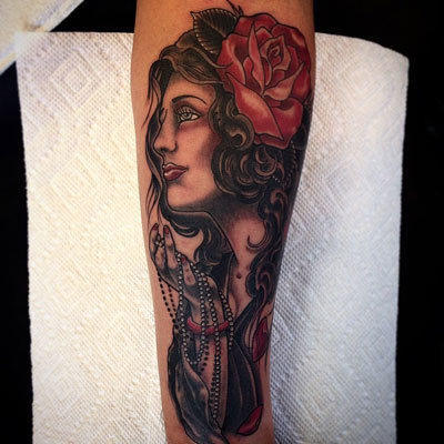 Gypsy-ladyhead-tattoo-billy-jordan-the-bell-rose-tattoo-and-piercing-mobile-alabama