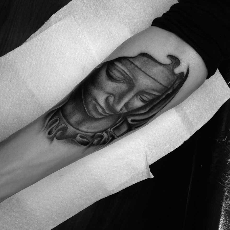 Pieta-statue-forearm-rosemary-mckevitt-tattoo-ireland