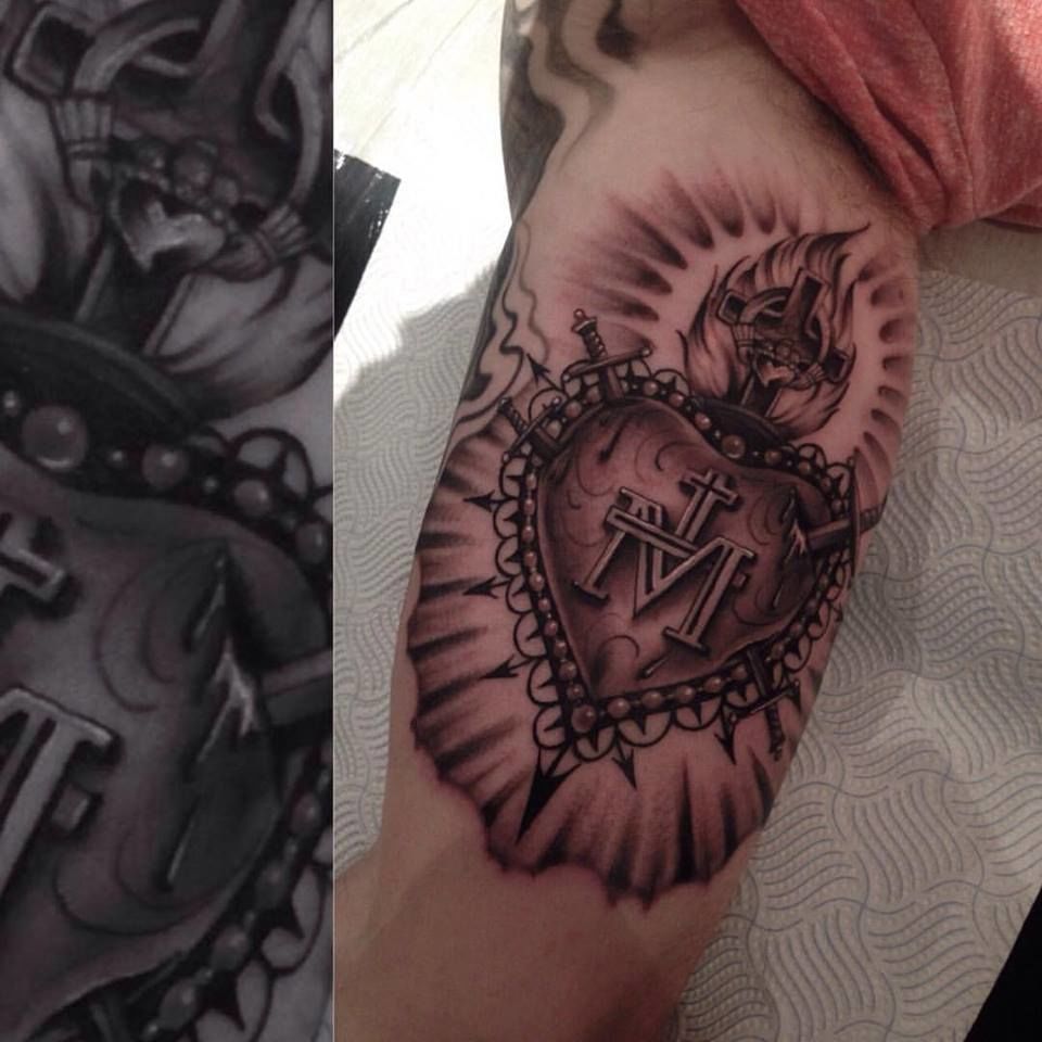 Sacred-heart-tattoo-irish-rosemarymckevitt